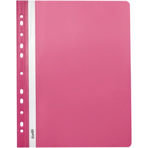 Skoroszyt wpinany Bantex A4 PP różowy (25) Bantex