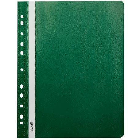 Skoroszyt wpinany Bantex A4 PP zielony (25) Bantex