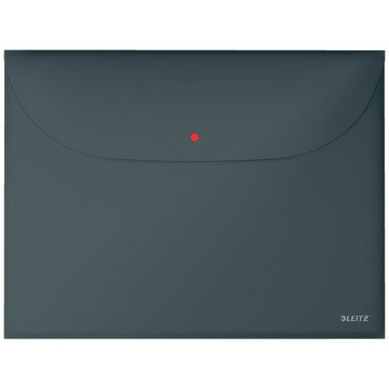 Teczka kopertowa Leitz Cosy A4 2 przegródki szara Leitz