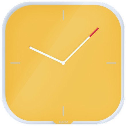 ZEGAR ŚCIENNY LEITZ COSY ŻÓŁTY Leitz