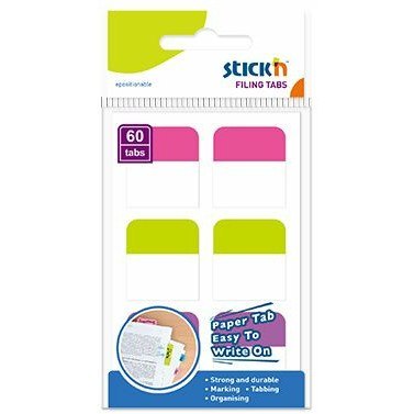 Zakładki Stick'n 25x28mm 3 kolory (3x20) STICK'N