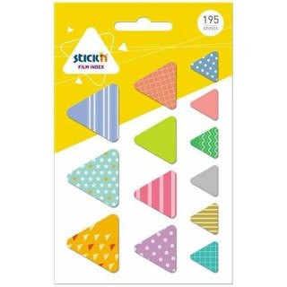 Zakładki Stick'n Trójkąty (195) STICK'N