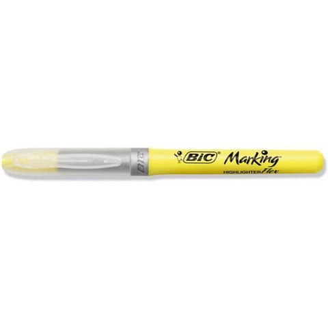 Zakreślacz BiC Highlighter Flex żółty Bic