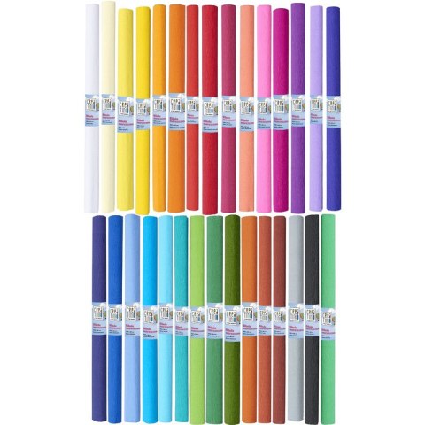 Bibuła marszczona Top 2000 Creatino 50x200cm jasnobrązowa Top 2000