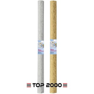 Bibuła marszczona Top 2000 Creatino 50x200cm srebrna Top 2000