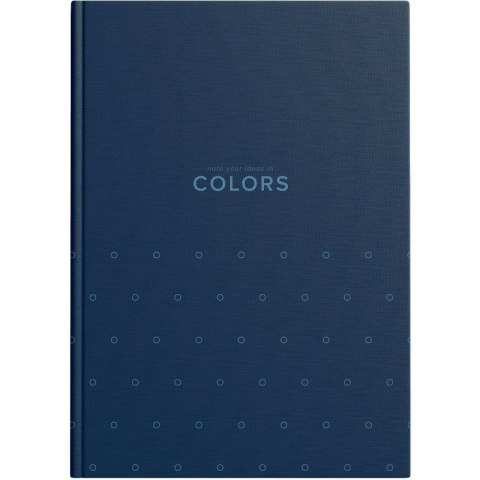 Brulion Top 2000 Colors A5/192k kratka niebieski Top 2000