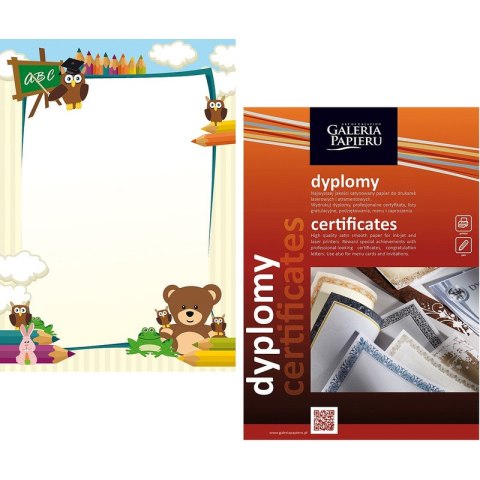 Dyplom Galeria Papieru A4/170g Klasa (25) Galeria Papieru