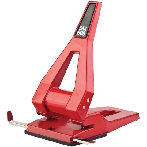 Dziurkacz Sax 608 czerwony Sax