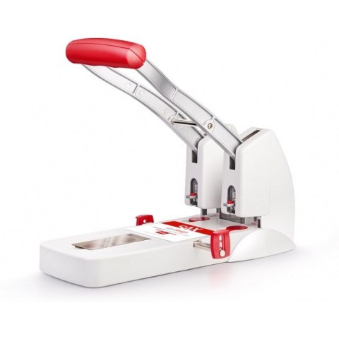 Dziurkacz Sax Design 908 szaro-czerwony Sax