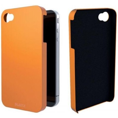 ETUI LEITZ WOW DO iPHONE 4/4S POMARAŃCZOWE METALICZNE Leitz