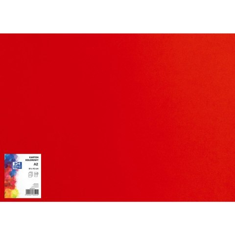 Karton Oxford A2 160g ciemnoczerwony Oxford