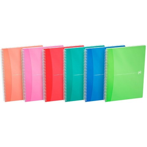 Kołozeszyt Oxford My Coulors A4/90k linia mix kolorów Oxford