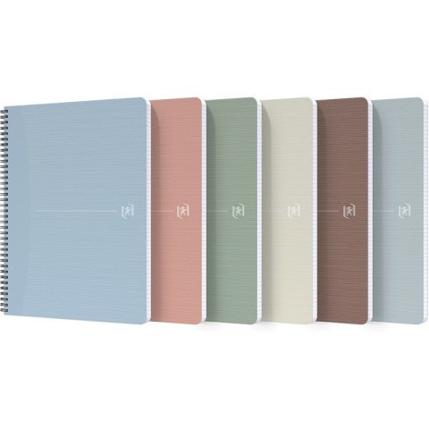 Kołozeszyt Oxford My Rec'Up A4/50k kratka mix kolorów Oxford