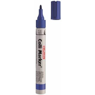 Marker permanentny Herlitz Colli-Marker niebieski Herlitz