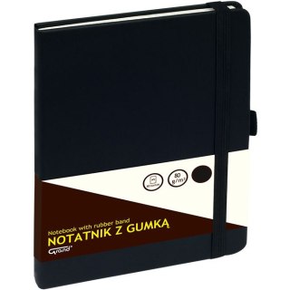Notatnik Grand A5/80k kratka czarny Grand