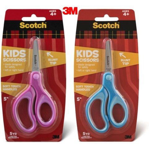 Nożyczki Scotch Kids 12cm zaokrąglone Scotch