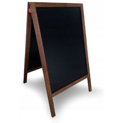 Potykacz kredowy MemoBe 50x70cm rama drewniana MemoBe
