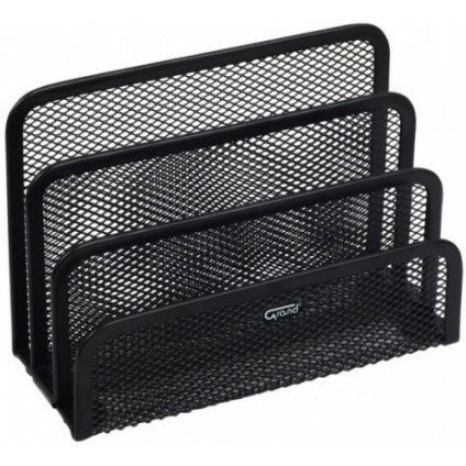 Stojak na koperty Grand GR-034 metalowy czarny Grand