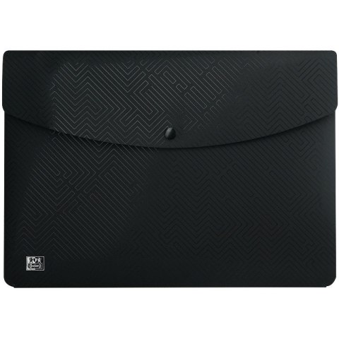 Teczka kopertowa Oxford Urban A4 czarna Oxford