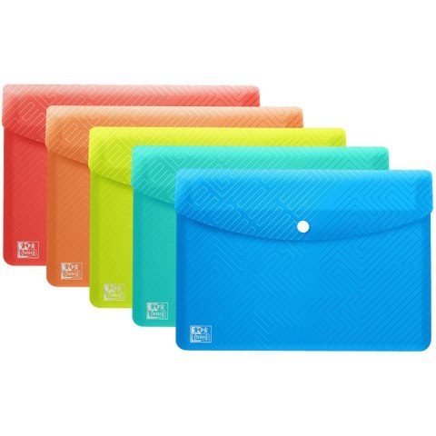 Teczka kopertowa Oxford Urban A6 mix kolorów Oxford