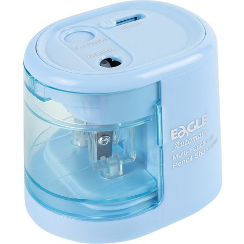 Temperówka na baterie Eagle EG-5161USB 2 otwory niebieska Eagle