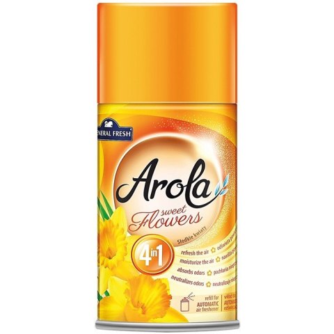 Wkład do odświeżacza powietrza Arola 250ml słodkie kwiaty Arola