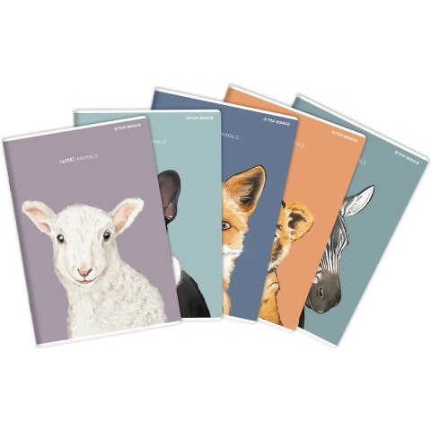 Zeszyt Top 2000 Sweet Animal A5/96k linia Top 2000