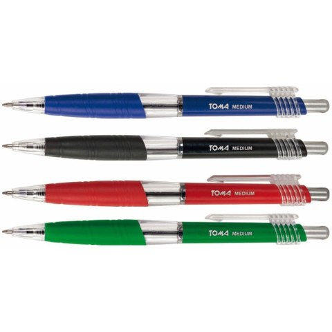 Długopis Toma Medium 1.0mm czarny Toma