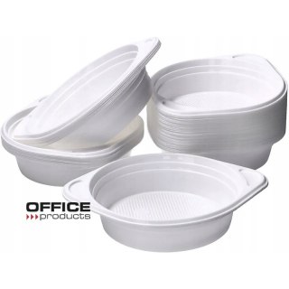 Flaczarka plastikowa Office Products 500ml śr.16cm biała (100) Office Products