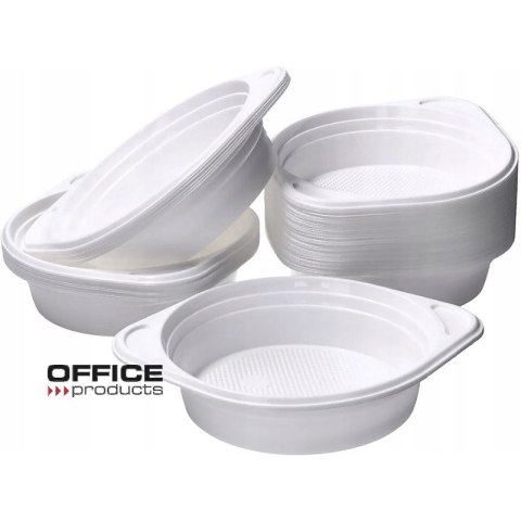 Flaczarka plastikowa Office Products 500ml śr.16cm biała (100) Office Products