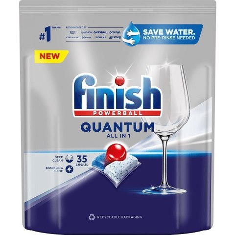 Kapsułki do zmywarki Finish Quantum All-in-1 Fresh (35) FINISH
