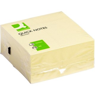 Karteczki Q-Connet 76x76mm żółte (400) Q-CONNECT