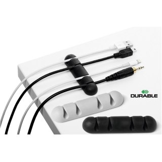 Klipsy do kabli Durable Cavoline Clip 4 szare (2) Durable