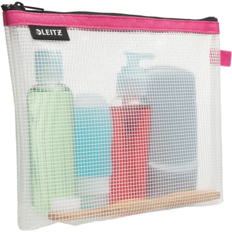 Kosmetyczka Leitz Wow 17x24cm różowa Leitz