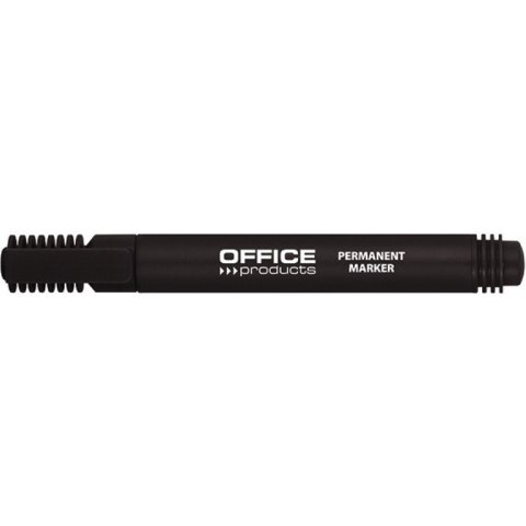 Marker permanentny Office Products 1-3mm okragły czarny Office Products
