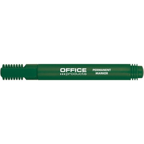 Marker permanentny Office Products 1-3mm okragły zielony Office Products