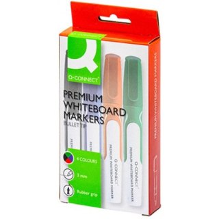 Markery do tablic Q-Connect Premium 4 kolory Q-CONNECT