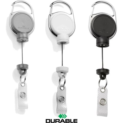 Mechanizm ściągający Durable Extra Strong biały Durable