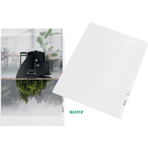 Obwoluty Leitz Recycle A4/140µm Typ L groszkowe (25) Leitz