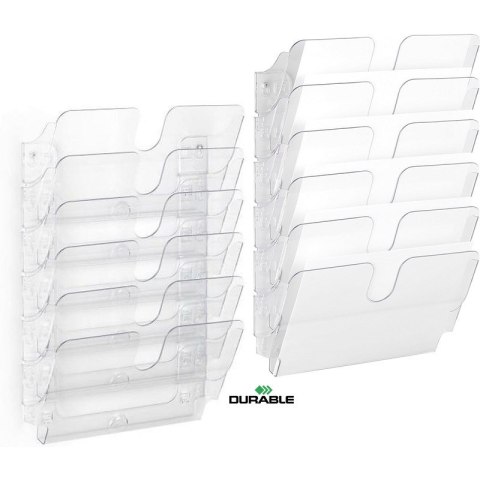 Pojemnik na dokumenty Durable FelxiPlus A4 przezroczysty (6) Durable