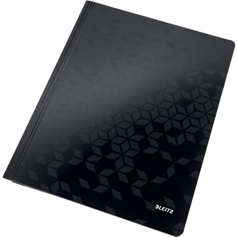 Skoroszyt kartonowy Leitz Wow A4 czarny Leitz