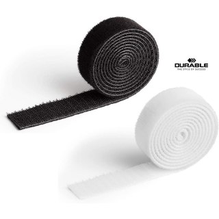 Taśma do kabli Durable Cavoline Grip 20mm/1m biała Durable